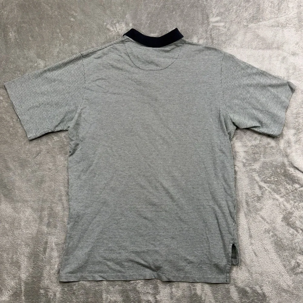 Vintage Ralph Lauren Polo shirt XL Blue Green With pocket